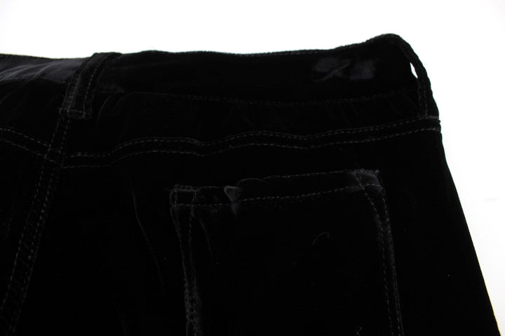 Ermanno Scervino Elegant Black Slim Fit Trousers