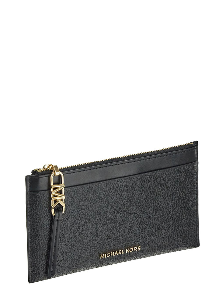 Michael Kors Empire Large Pebbled Leather Card Case