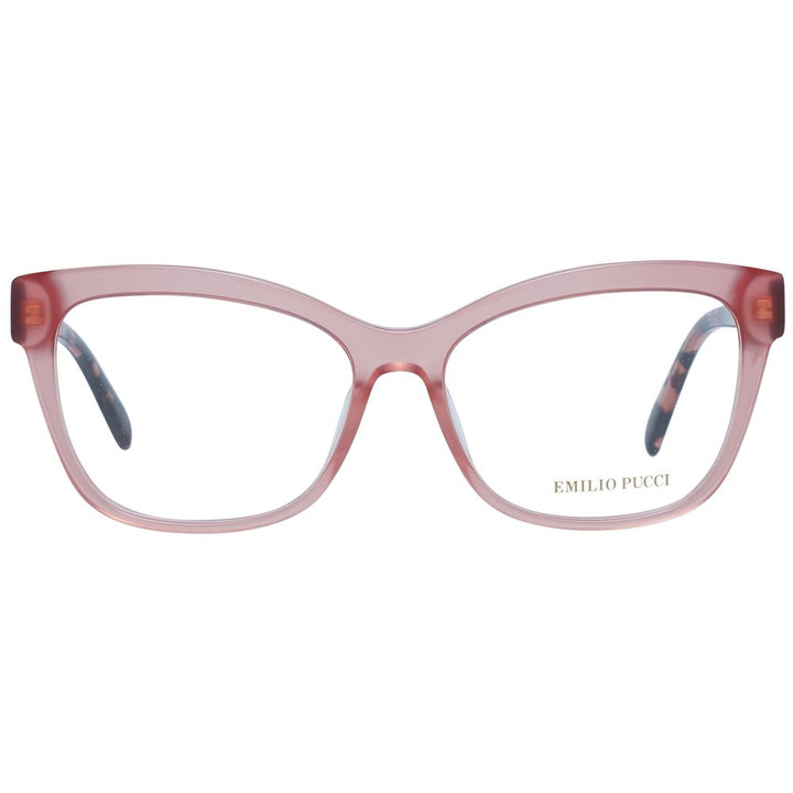 Emilio Pucci Pink Plastic Glasses (Frames)