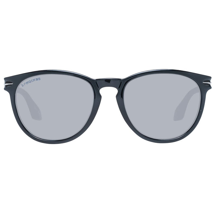 Longines Black Plastic Sunglasses