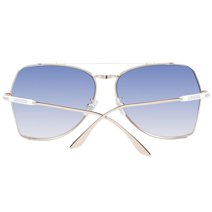 Longines Gold Metal Sunglasses