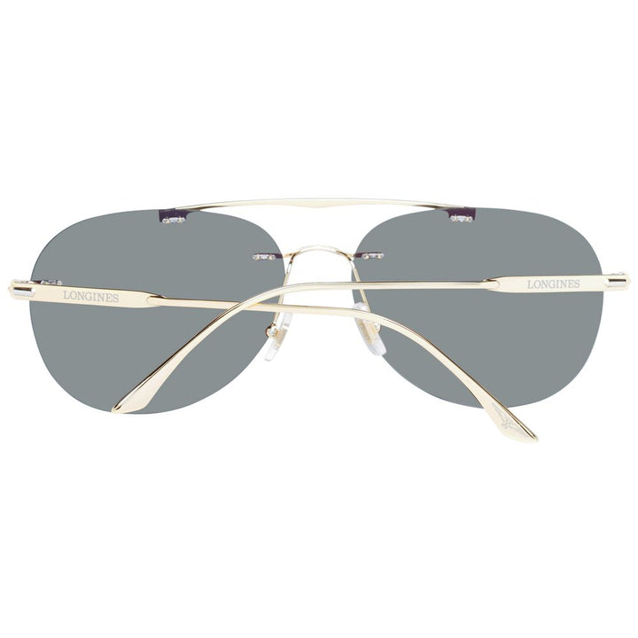 Longines Gold Metal Sunglasses