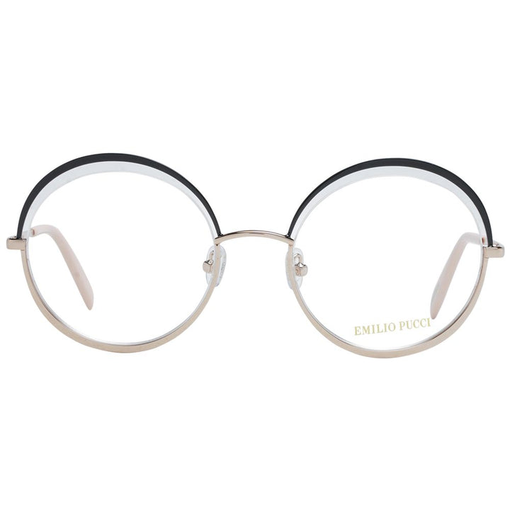 Emilio Pucci Black Metal Glasses (Frames)