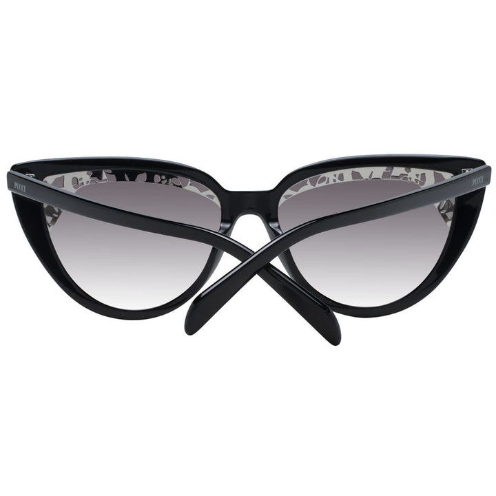 Emilio Pucci Black Plastic Sunglasses