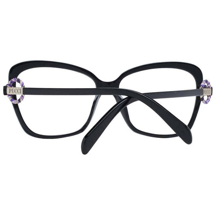 Emilio Pucci Black Plastic Glasses (Frames)