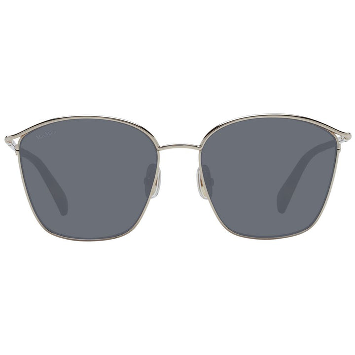 Max Mara Gold Metal Sunglasses