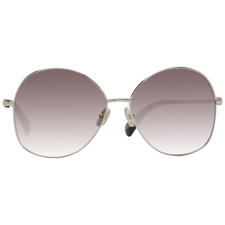 Max Mara Gold Metal Sunglasses