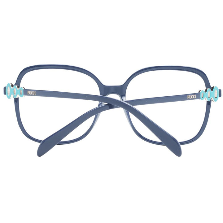 Emilio Pucci Blue Plastic Glasses (Frames)