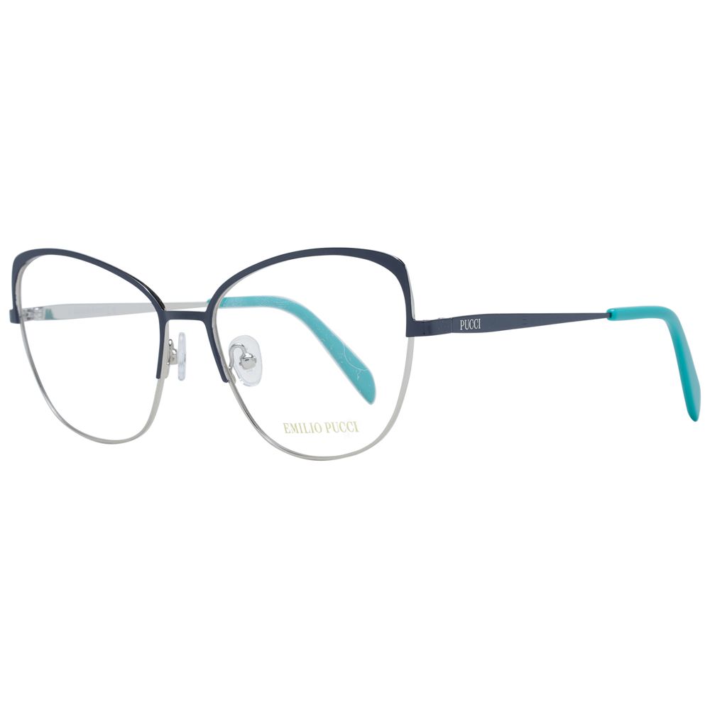 Emilio Pucci Blue Metal Glasses (Frames) – Visamoda display picture 1