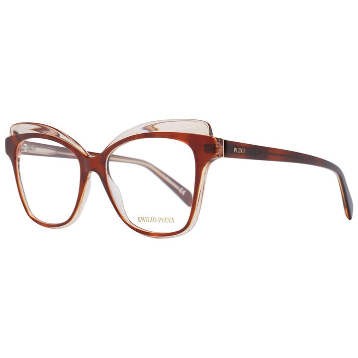 Emilio Pucci Brown Plastic Glasses (Frames)