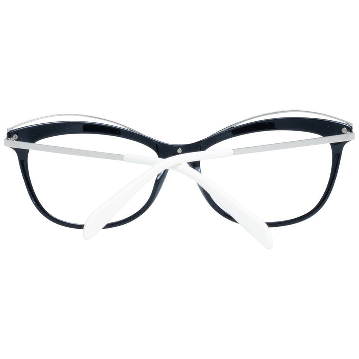 Emilio Pucci Black Metal & Plastic Glasses (Frames)