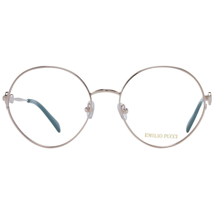 Emilio Pucci Rose Gold Metal Glasses (Frames)
