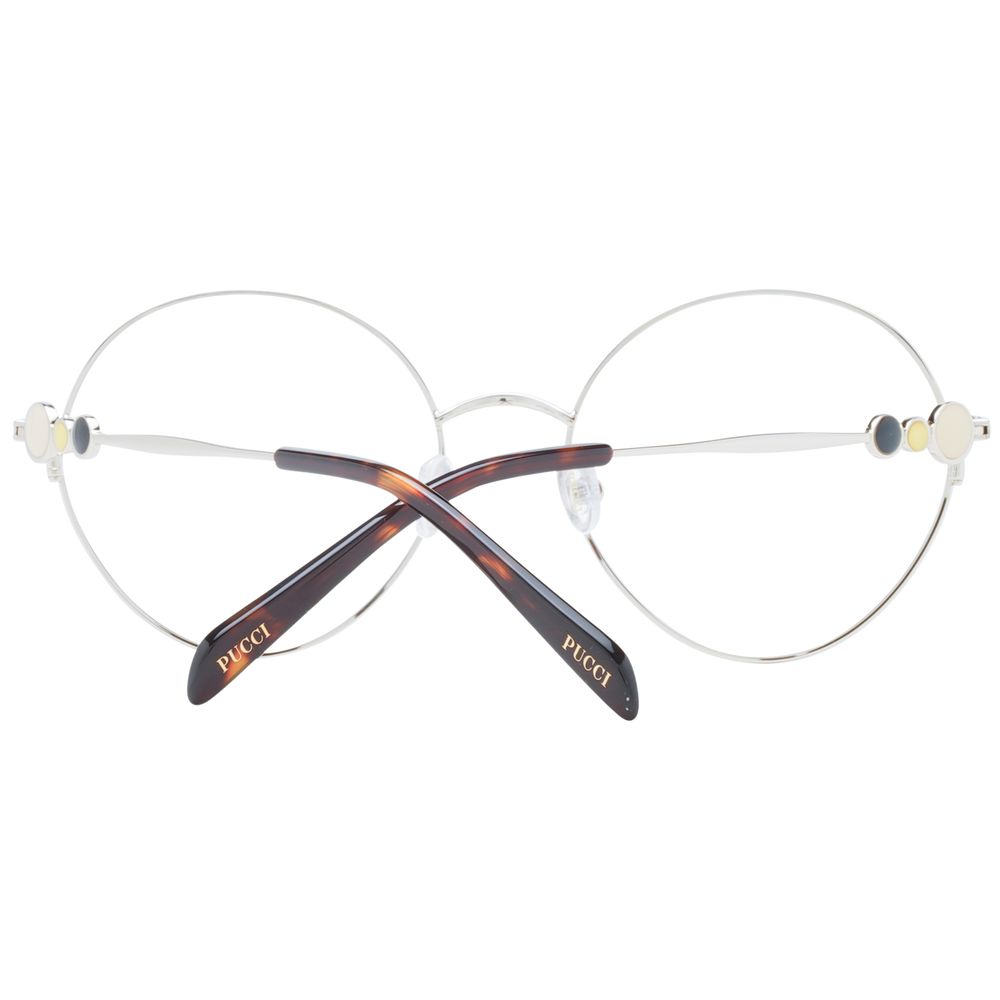 Emilio Pucci Black Metal Glasses (Frames)