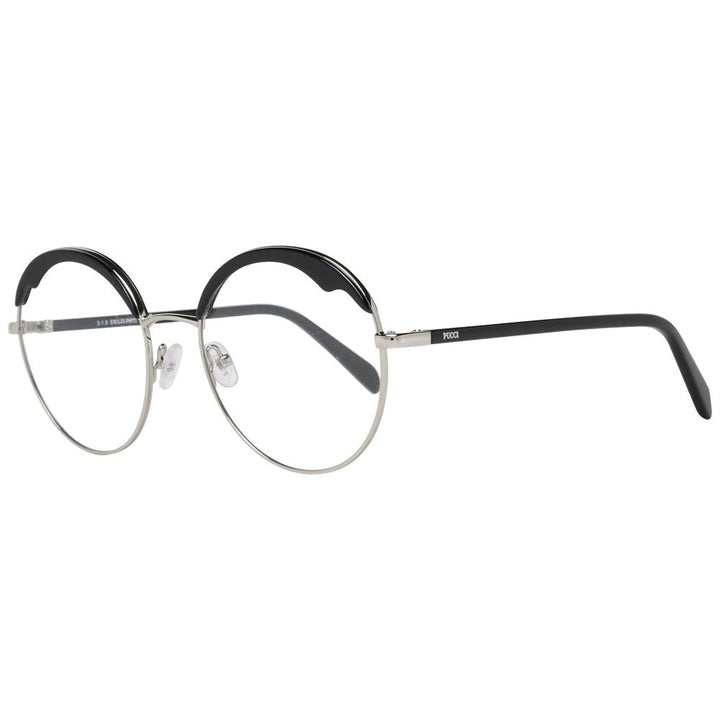 Emilio Pucci Black Metal & Plastic Glasses (Frames)