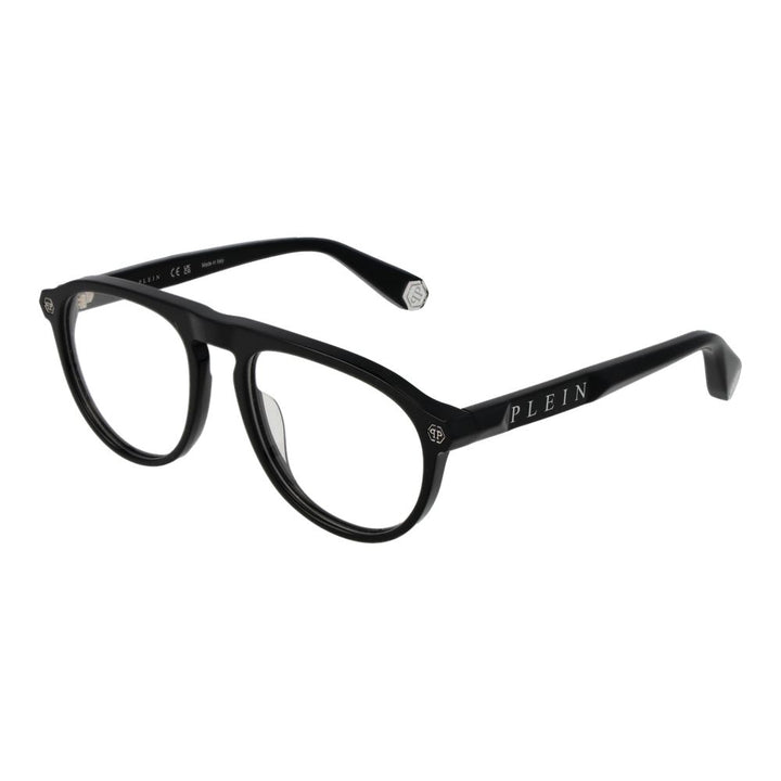 Philipp Plein Black Cellulose Acetate Glasses (Frames)