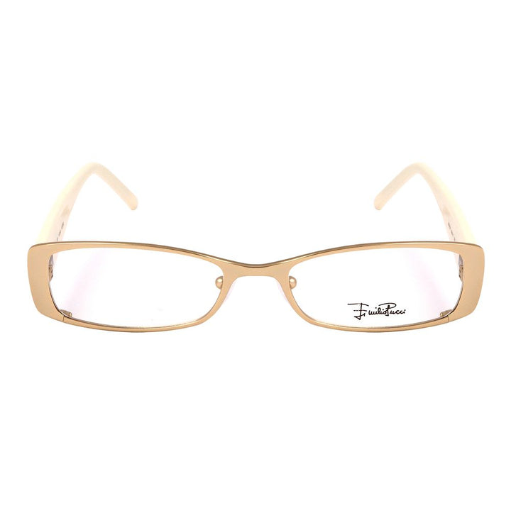 Emilio Pucci Gold Metal Glasses (Frames)