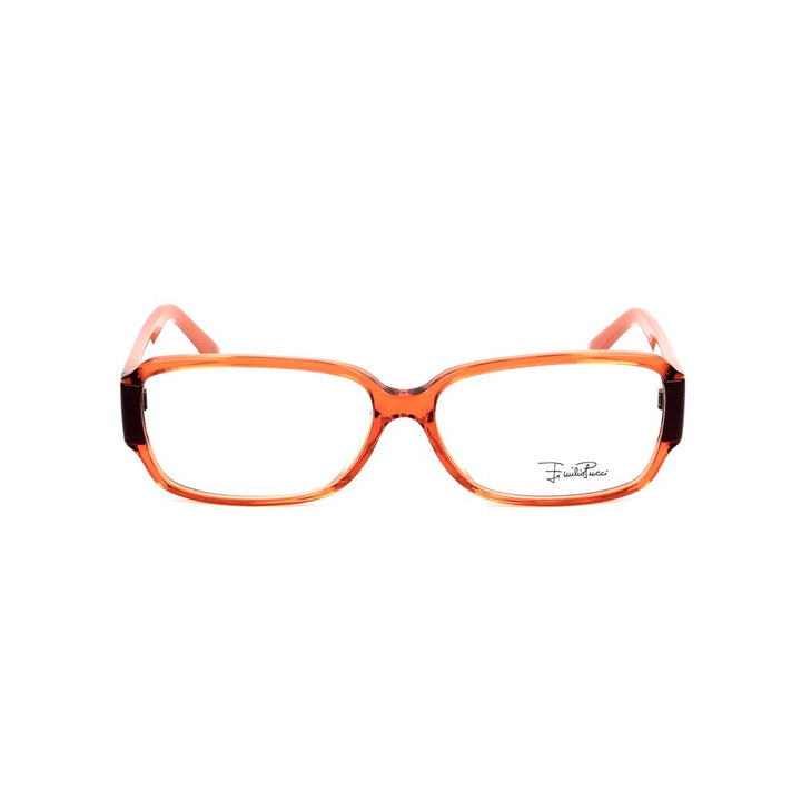 Emilio Pucci Orange Plastic Glasses (Frames)
