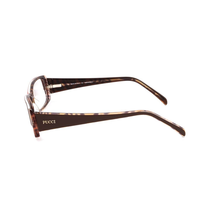 Emilio Pucci Brown Plastic Glasses (Frames)