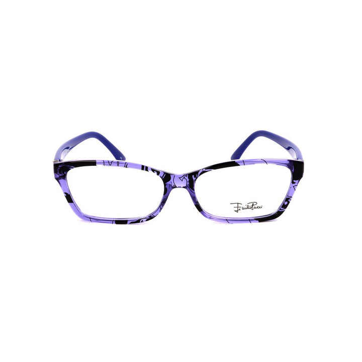 Emilio Pucci Blue Plastic Glasses (Frames)