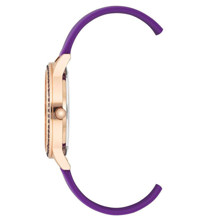 Juicy Couture Purple Synthetic Dress Watch