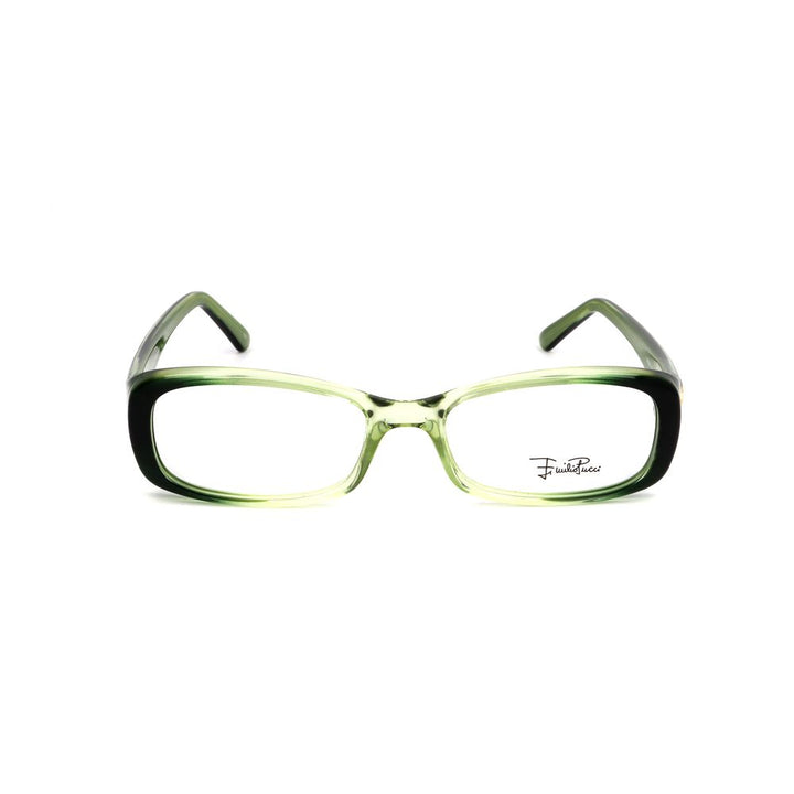 Emilio Pucci Green Plastic Glasses (Frames)