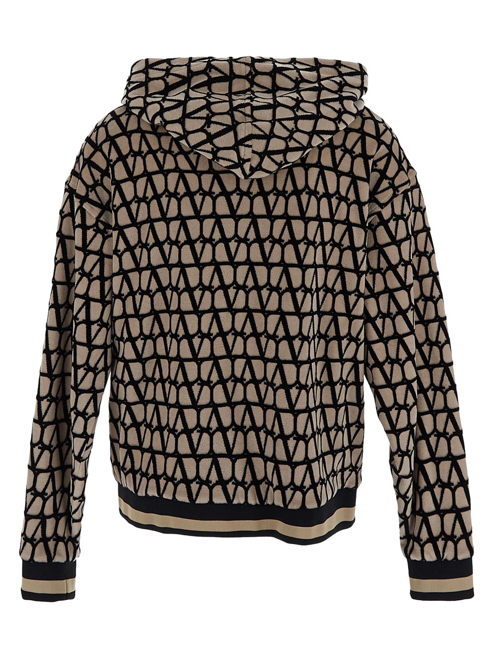 Valentino Toile Iconographe Sponge Jersey Sweatshirt