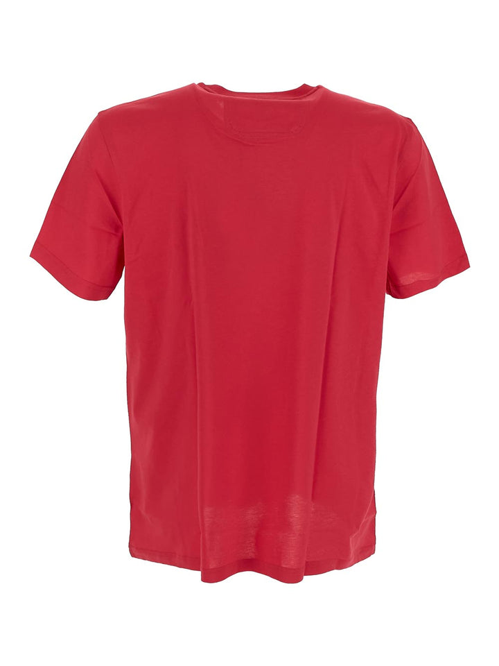 Boss Cotton-Jersey Regular-Fit T-Shirt With Logo Print