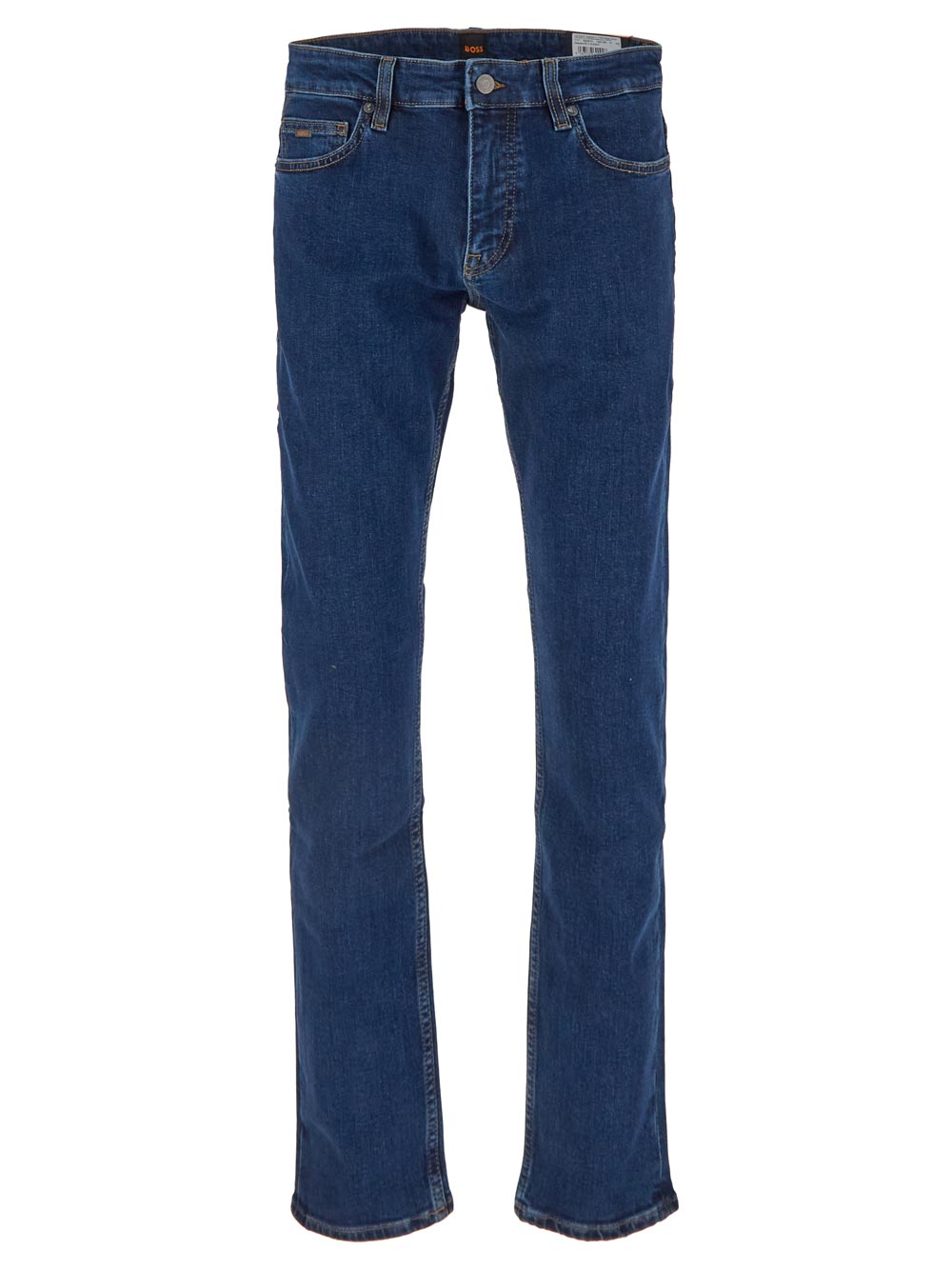 Boss Slim-Fit Jeans In Blue Comfort-Stretch Denim