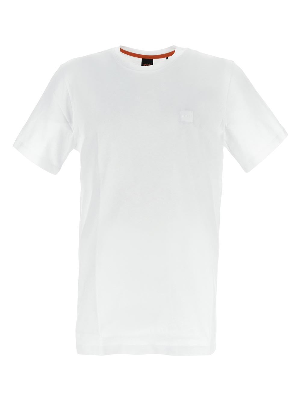 Boss Cotton-Jersey T-Shirt With Logo Patch