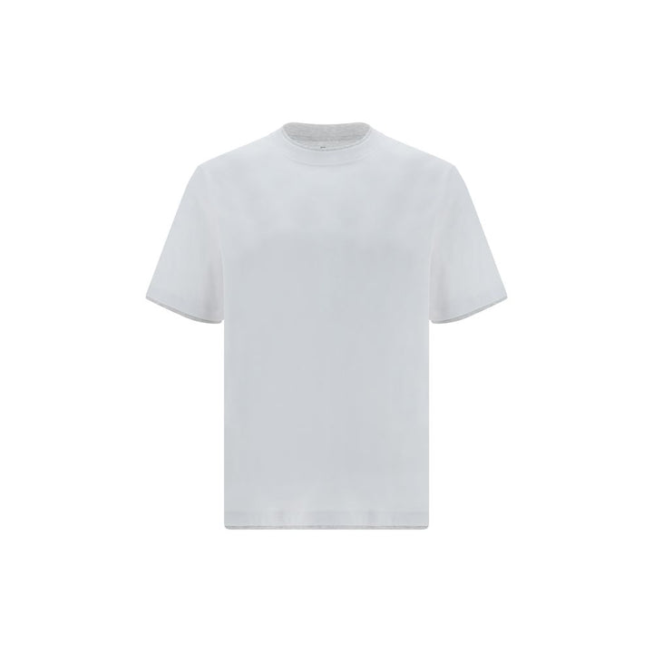 Brunello Cucinelli White Cotton T-Shirt