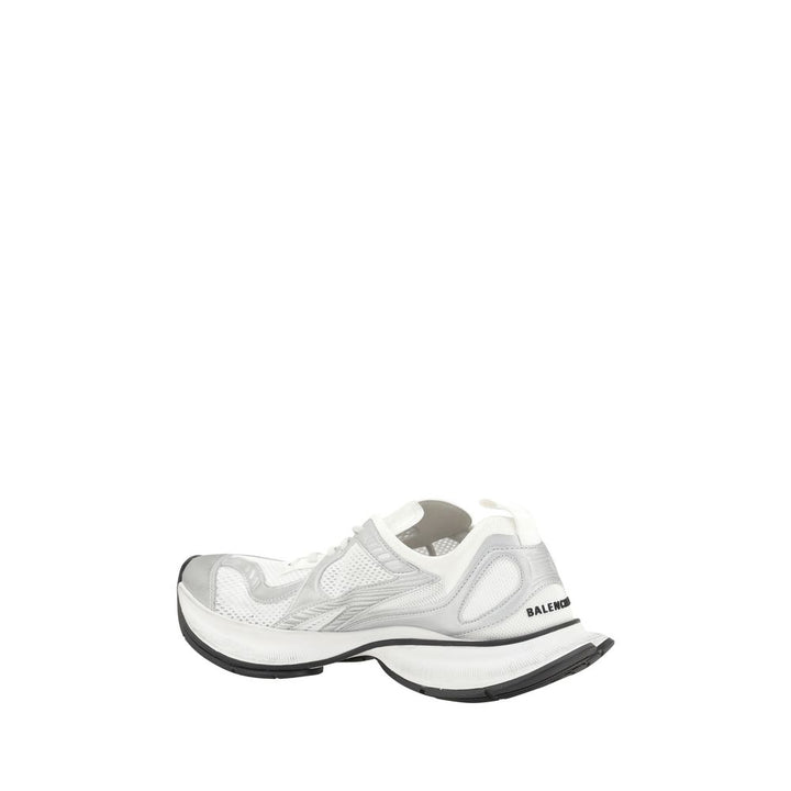 Balenciaga White Polyethylene Athletic Sneakers