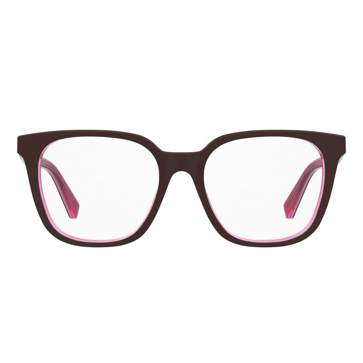 Love Moschino Burgundy Acetate Glasses (Frames)