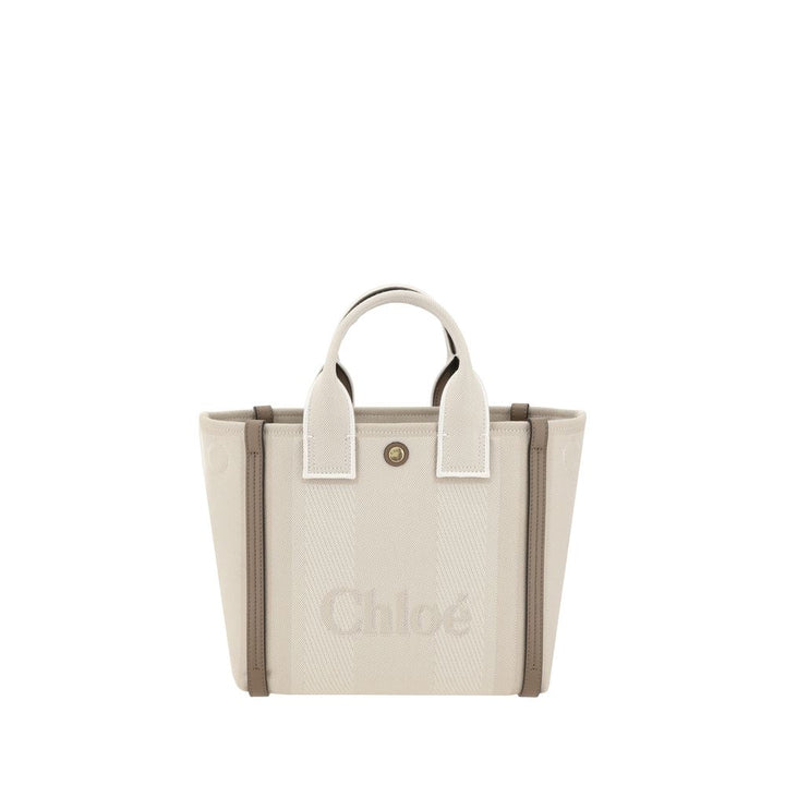Chloé Beige Cotton Handbag