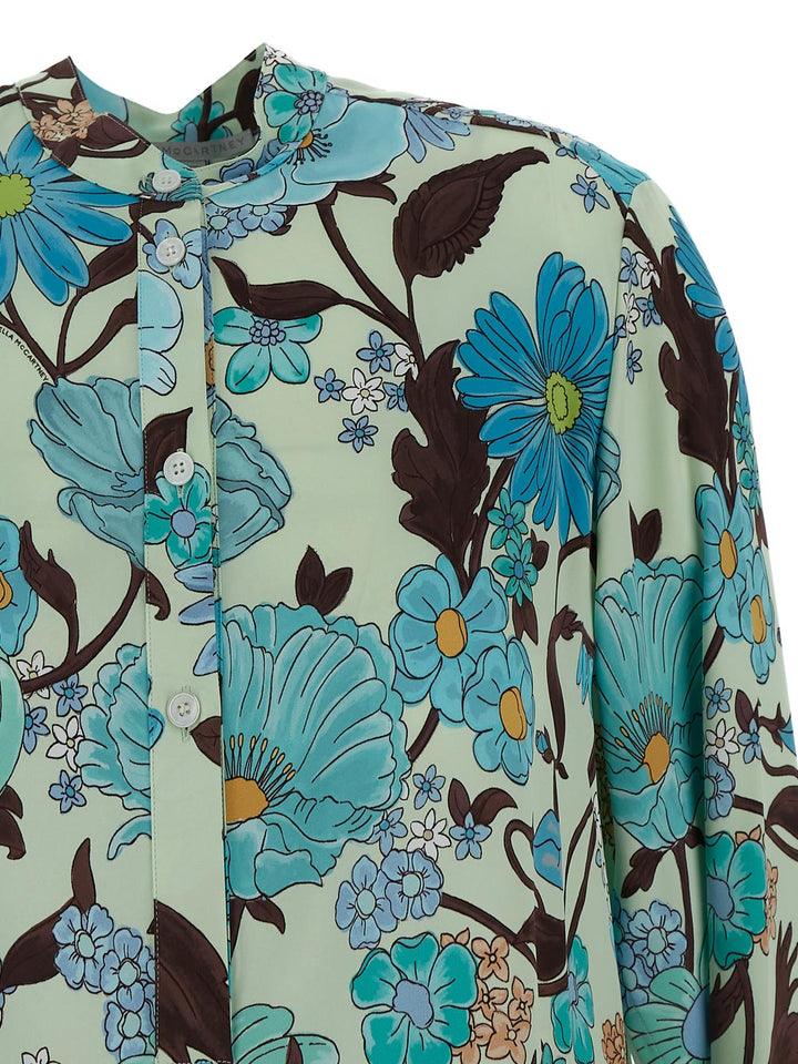 Stella Mccartney Garden-Print Buttoned Shirt