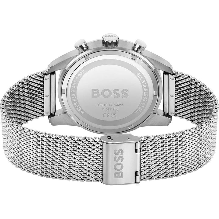 Hugo Boss Silver Stainless Steel Dress Watch