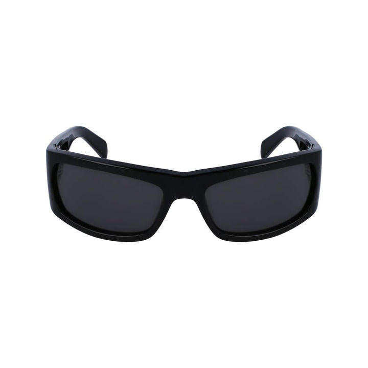 Ferragamo Black Acetate Sunglasses