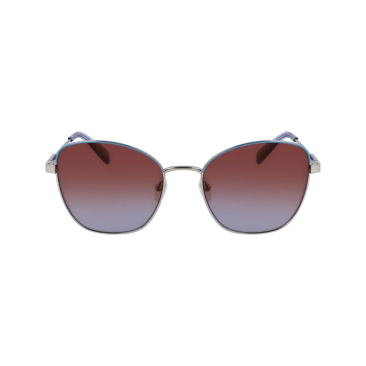 Longchamp Gray Metal Sunglasses