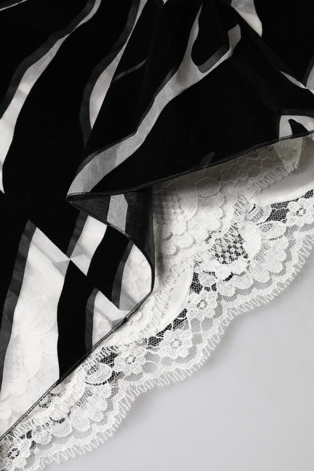 Dolce & Gabbana Black White Zebra A-line Sheath Mini Dress