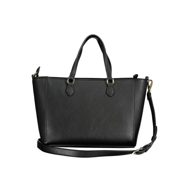 Mario Valentino Nero Polyurethane Women Handbag