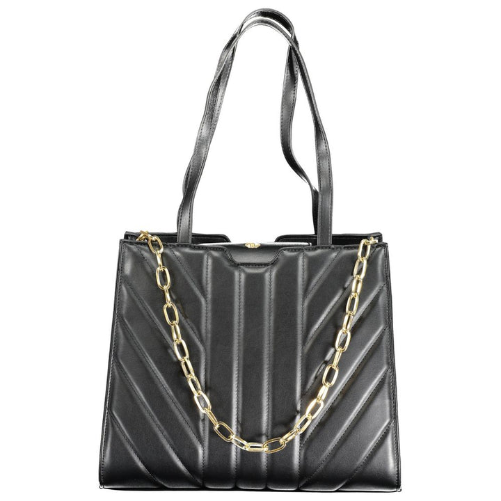 Mario Valentino Nero Polyurethane Women Handbag