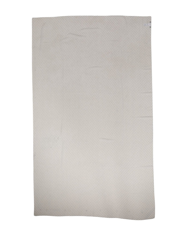 Dolce & Gabbana White Polka Dots Polyester Wrap Shawl Scarf