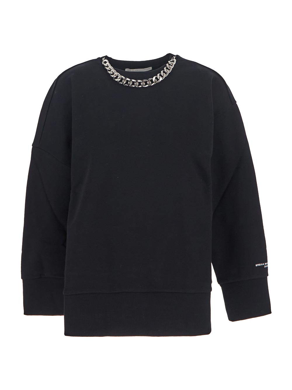 Stella Mccartney  Chain-Link Cotton Sweatshirt