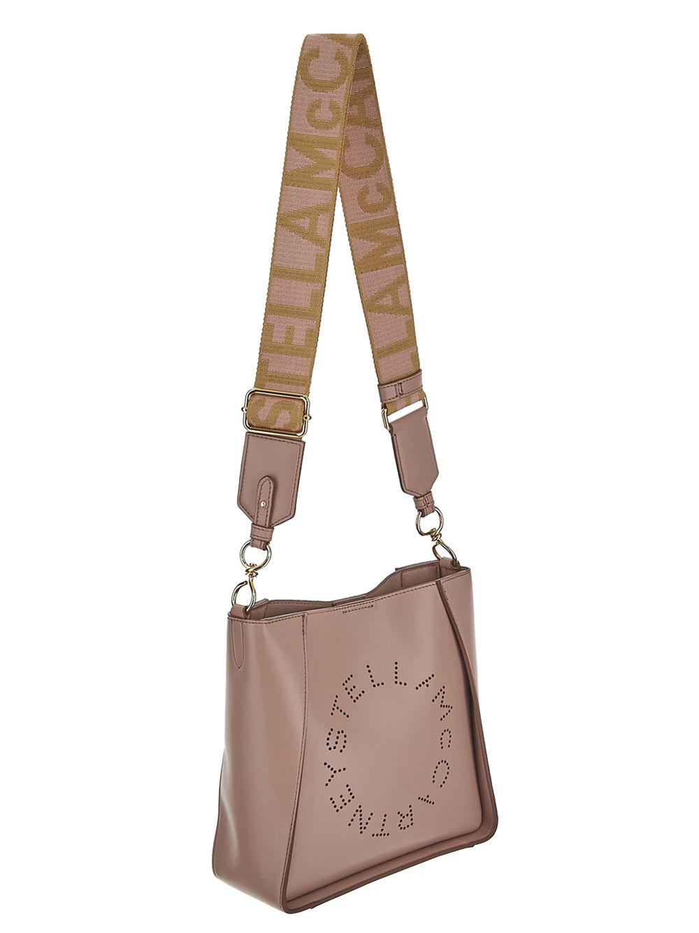 Stella Mccartney Perforated-Logo Shoulder Bag