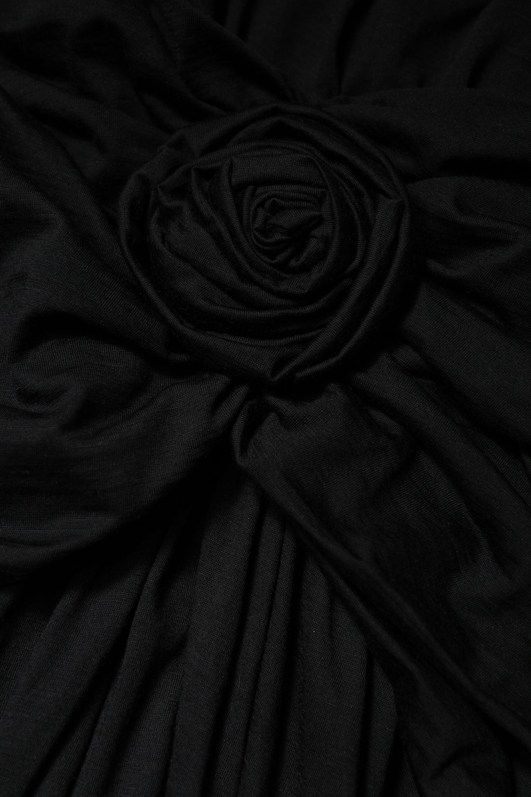 Dolce & Gabbana Black Wool Long Sleeves Sheath Midi Dress