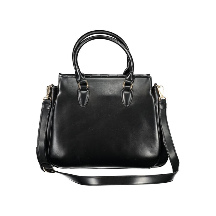 Mario Valentino Nero Polyurethane Women Handbag