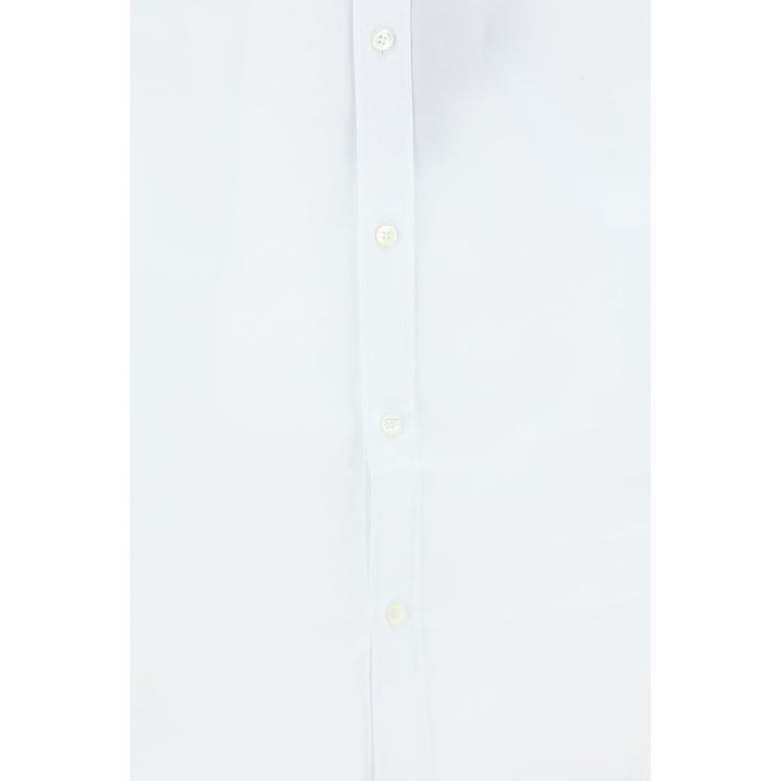 Dolce & Gabbana White Elastane Dress Shirt