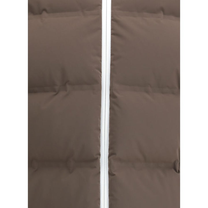 Brunello Cucinelli Brown Polyamide Coat