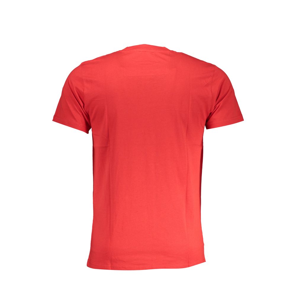 Cavalli Class Rosso Cotton Men's T-Shirt