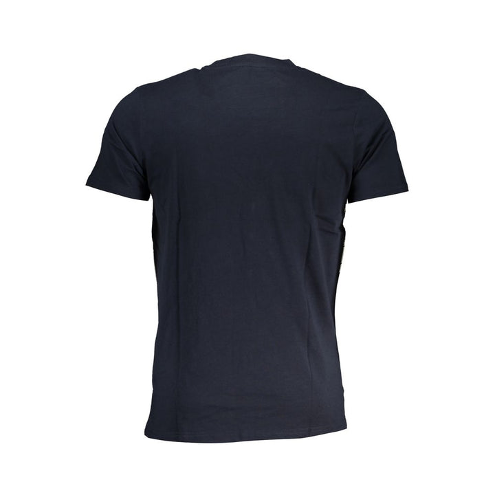 Cavalli Class Blu Cotton Men T-Shirt