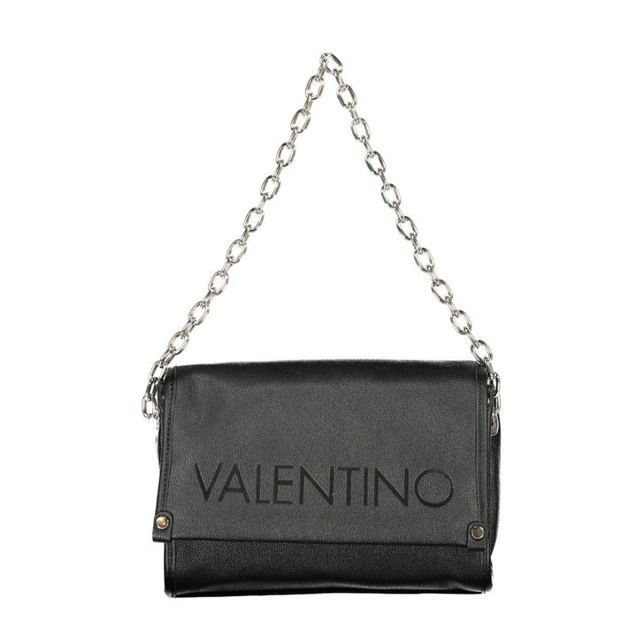 Mario Valentino Black Polyurethane Women's Handbag